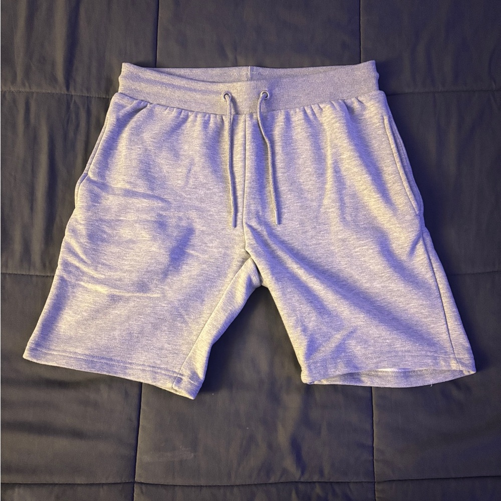 BooHooMAN Slim Fit Sweatshorts ‘Grey’